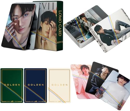 Bts Cards 110-Piece JUNGKOOK Photocard Set - I AM STILL & GOLDEN